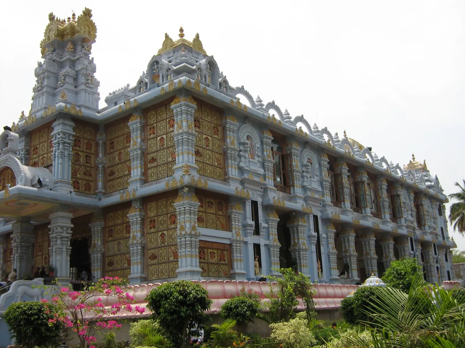 The ISKCON temple at Tirupati