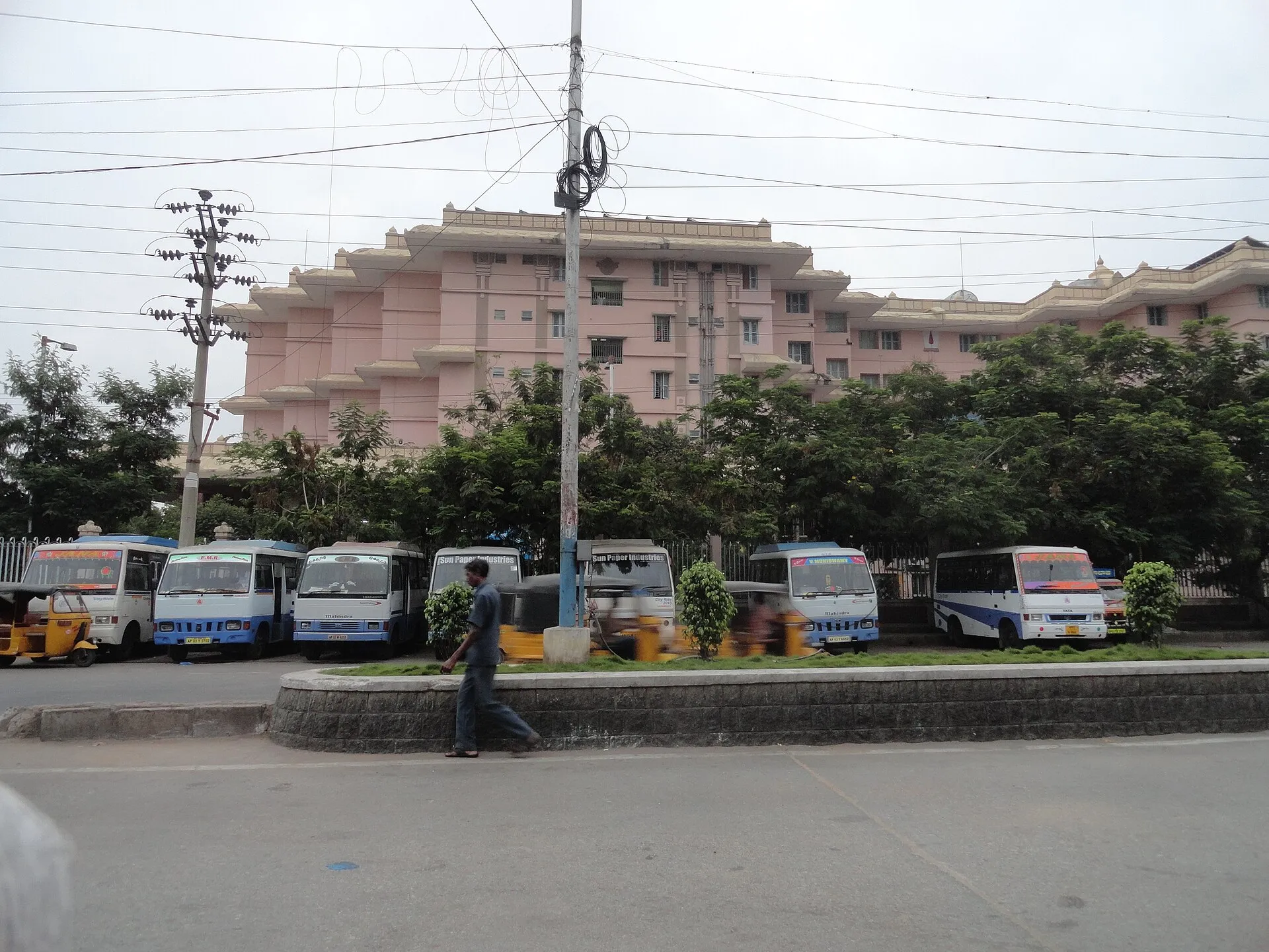The Srinivasam complex in Tirupati, where TTD issues darshan tokens